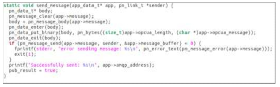 Qpid-proton send_message 함수 코드