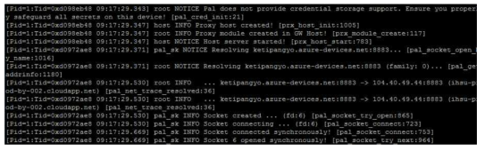 OPC Proxy Docker Container 실행