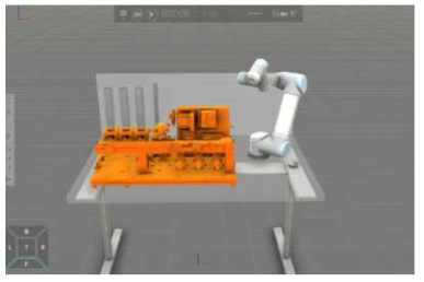 디지털 팩토리-셀 3D 가상화 환경