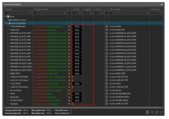 OPC UA Aggregation Server의 Variable 노드와 VC Variable 매핑