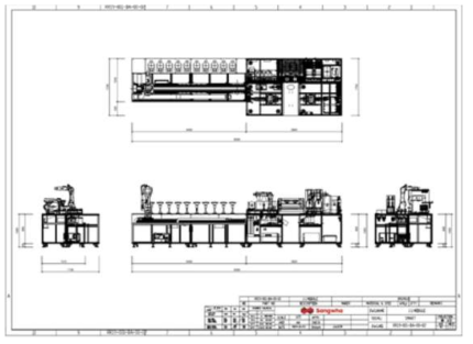 적재모듈, 제조모듈 제작 설계 도면
