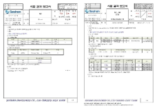 기초 성능 시험보고서