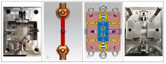 Nozzle FRT, RR Multi-cavity 패밀리 시금형 설계 및 제작결과