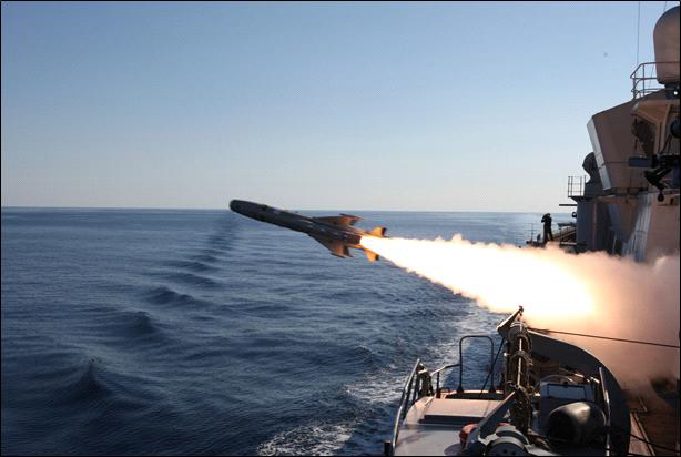 Ship-Based Launch of OTOMAT Missile