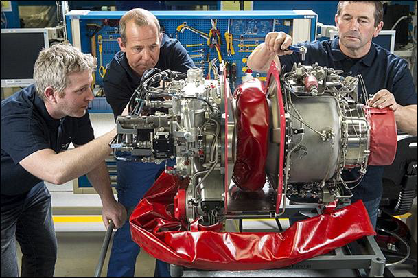 The Lightweight Turbomeca Arrius 2R Engine