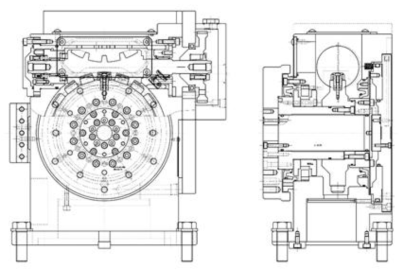 백래쉬 최소화 메카니즘(RGC)를 적용한 Rotary Table