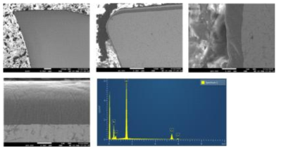 X-Power S 코팅 분석 (FE-SEM, EDS)