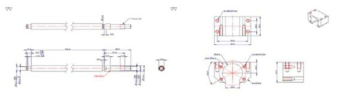 Ball Screw와 Ball Screw bracket