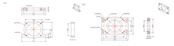 X, Y, Theta Motor 모듈 도면