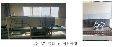 출하 전 세척공정