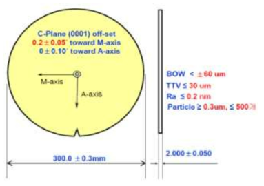 300mm 기판 도면