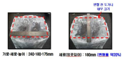 성장 중 몰리브덴 도가니의 변형 및 leak에 의한 사고발생 잉곳