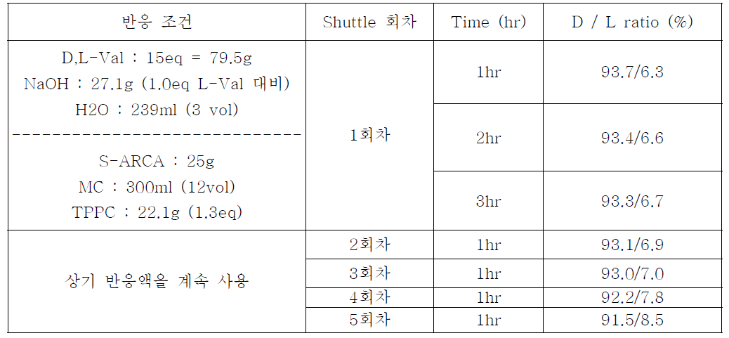 Shuttle-Resolution 실험 2