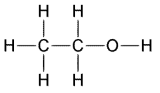 에탄올의 분자 모형