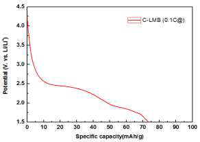 C-LMB의 전기화학적 특성평가 결과