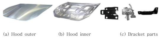 자동차의 hood assembly