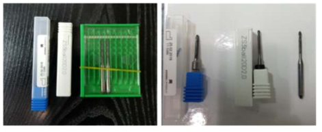 지르코니아 절삭 테스트 공구