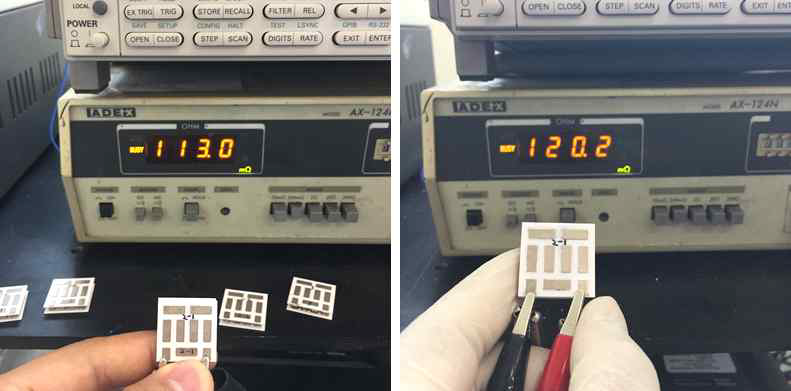 Thermal Cycle 시험 전, 후 저항 측정