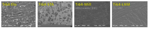 Four microstructure of Ti6Al4V