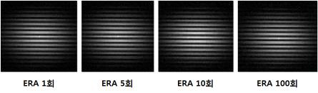 Error reduction 알고리즘 반복 횟수에 따른 이미지 재구성