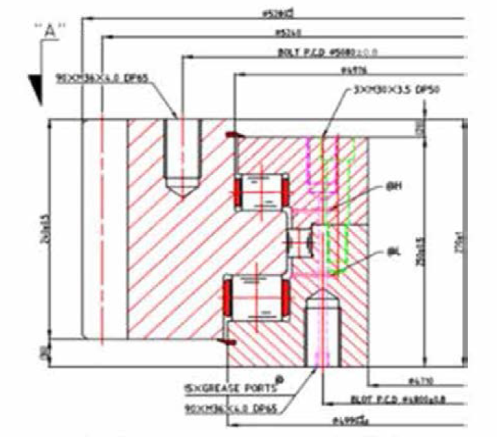 Slewing Bearing 도면 설계-1