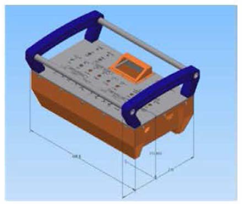 Remote Control System 3D 모델링 사진