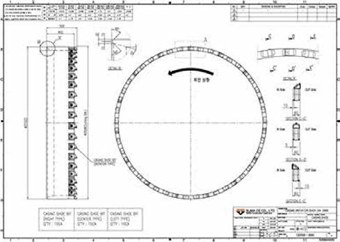 Casing용 Shoe Bit 설계 도면