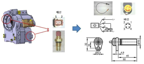 무단변속기 스피드 센서 설계 보완