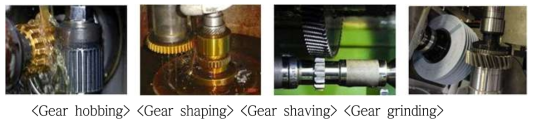 GEAR & SHAFT 가공 사진