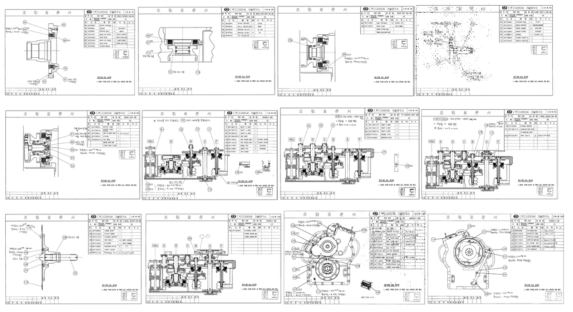 90kW급 지게차용 무단변속기 조립표준서