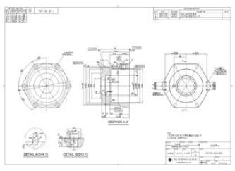 Motor Housing 도면