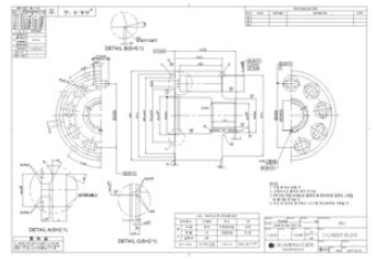 Cylinder Block 도면