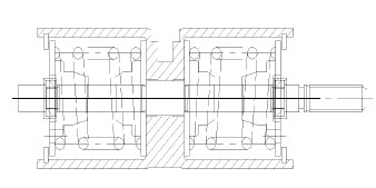 Servo Piston 단면도