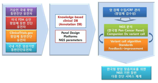 NGS기반 다중 동반진단시스템의 개발 및 사업화의 개요