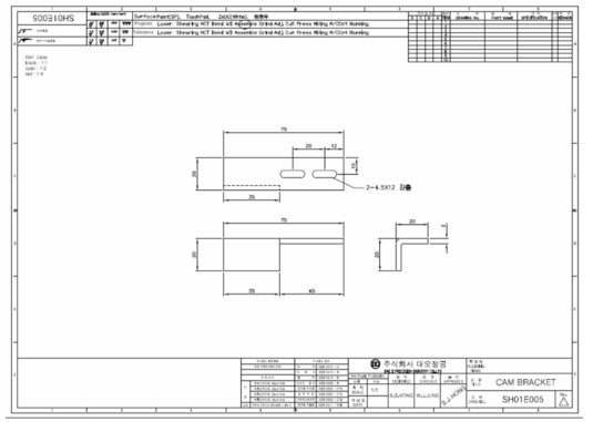 CAM Bracket