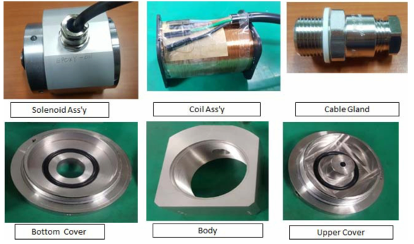 Solenoid 부품사진