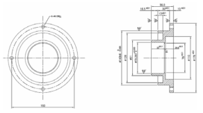 T.M Break Solenoid의 Main housing Bracket (2차 년도)