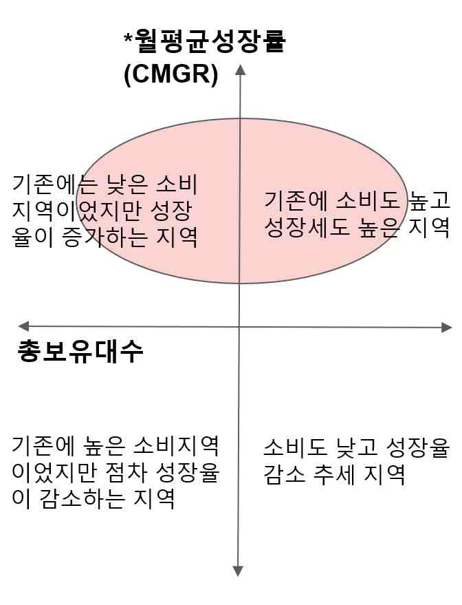 BCG매트릭스 기법 적용