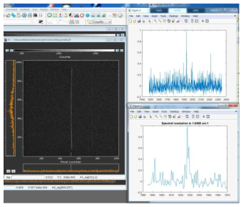 Spectral resolution 확인