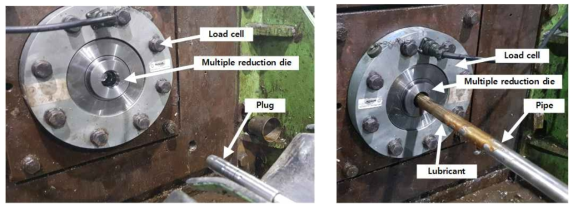 Multiple reduction die 인발의 현장 적용 실험