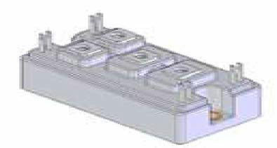 전력변환모듈용 Mold Case 및 Terminal 설계