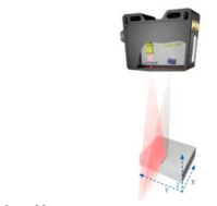 Edge measurement laser sensor