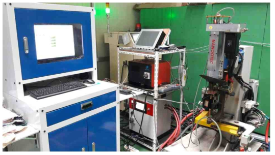 스폿용접설비 오동작 검출 시스템 구축