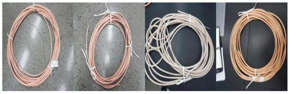 DS TPU Cable 1, 2, 3, 4 시제품