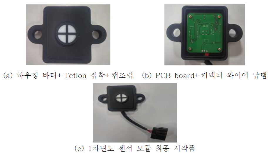 1차년도 수소센서 어셈블리 시작품