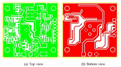 신호처리부 PCB Art-work