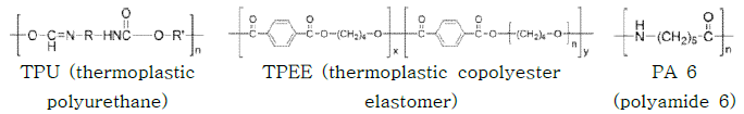 범용고분자 및 화학적 구조