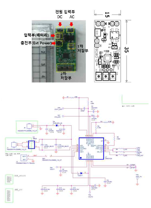 발전 소자 사양과 유연소자 이차전지를 고려한 플랫폼 고도화