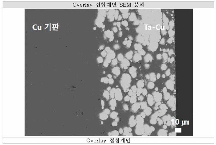 Overlay 접합 계면 FE-SEM 분석