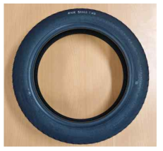 ENR 타이어 시험 생산 시작품(ENR spare tire)